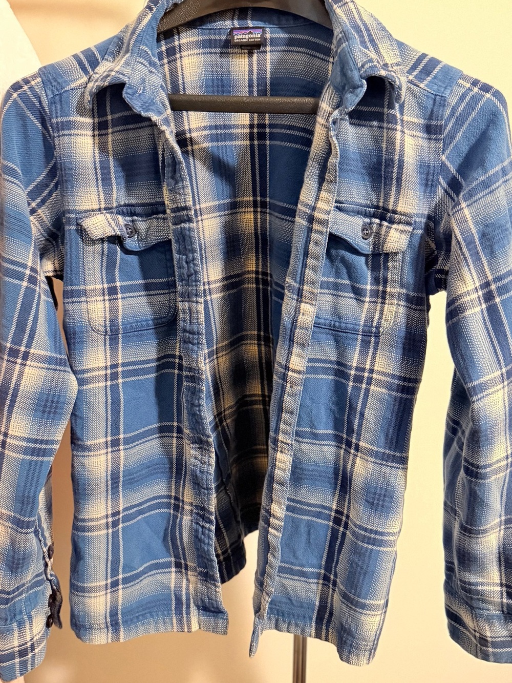 Patagonia Blue Plaid Shirt - Picture 3 of 8